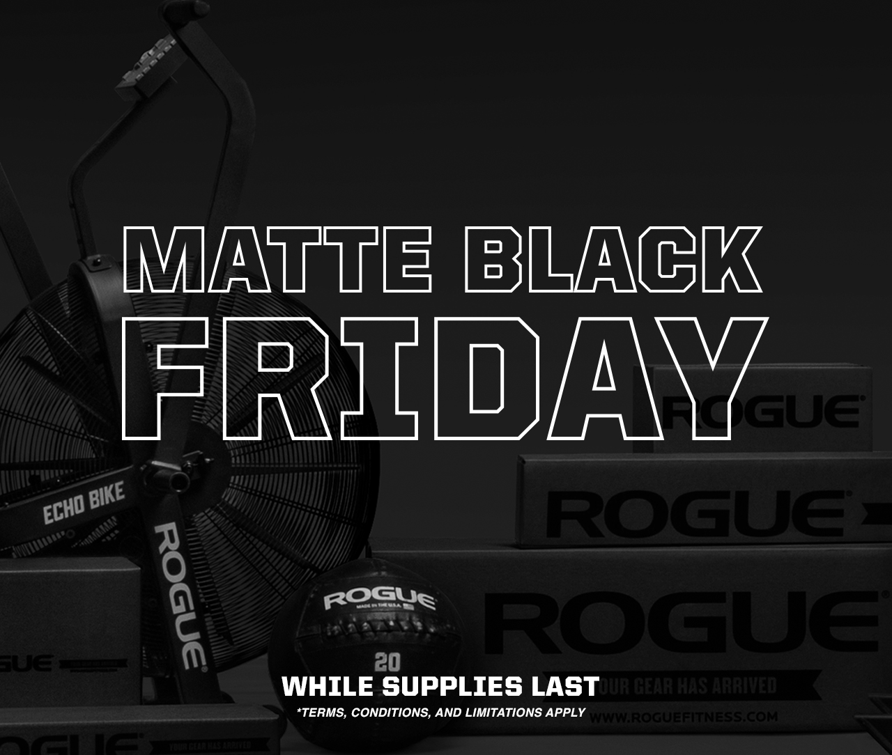 Rogue echo bike black discount friday